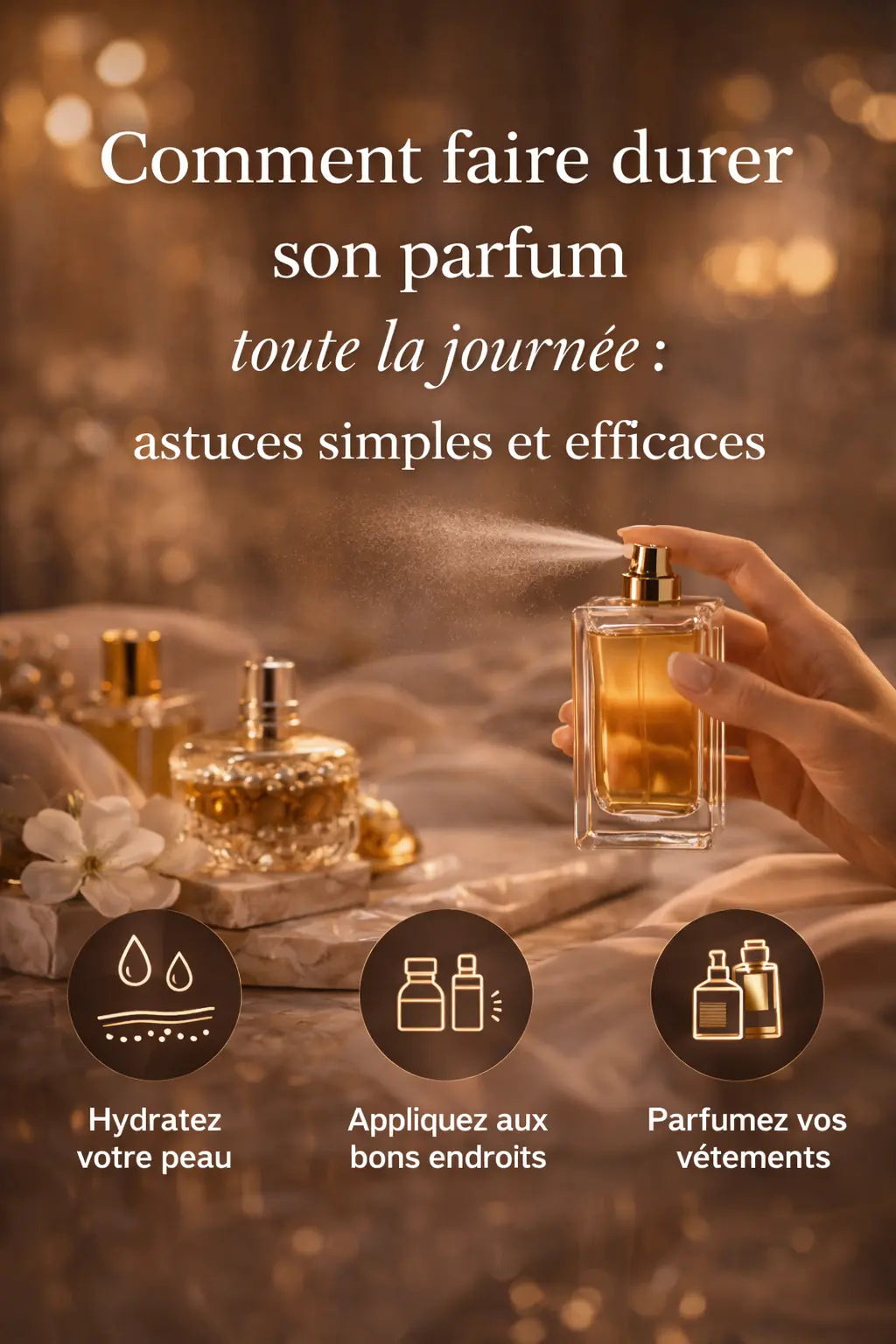 Comment faire durer son parfum toute la journée : astuces simples et efficaces