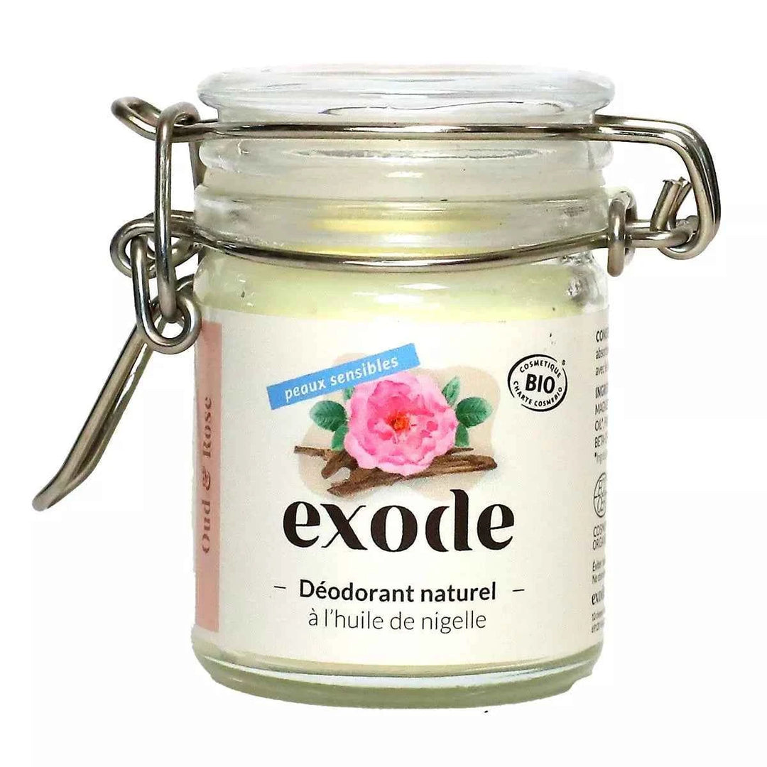 EXODE-Déodorant baume Oud & Rose Peaux Sensibles