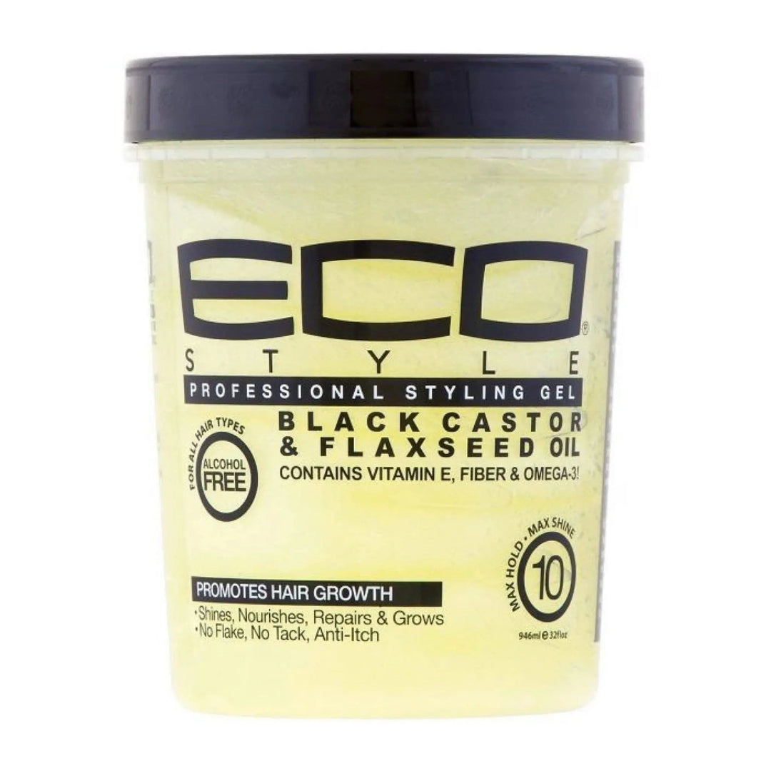 Black Castor & Flaxseed Oil - Eco Styler 946ml
